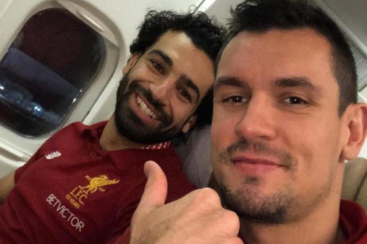 ديجان لوفرين ومحمد صلاح ديجان لوفرين ومحمد صلاح